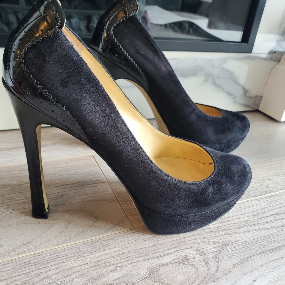 Ivanka Trump suede pump